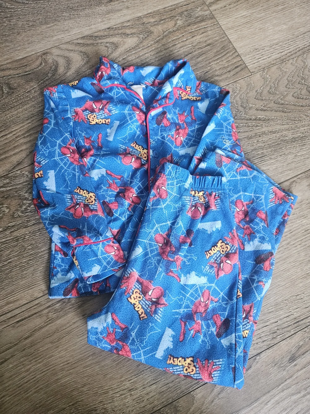 Lot Of 5 Sets Of Boys Fall/Winter Fleece Pajamas